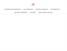 Tablet Screenshot of chemistryacademy.org